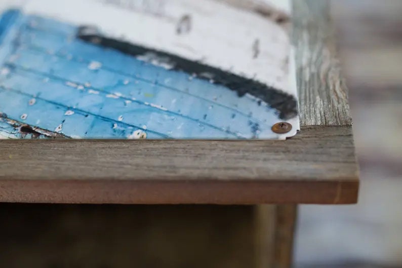 Sailboat Nautical Sign, Vintage Ship Nautical, Farmhouse, Nautical Decor, Metal Signs, Farmhouse Signs, Rustic, Vintage, Custom, Waves